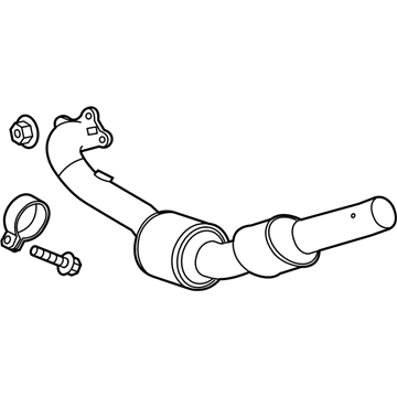 Chevy 19418947 Converter & Pipe