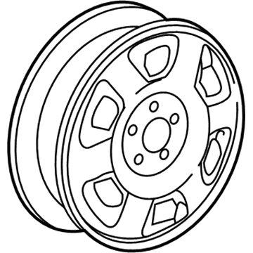 2000 Saturn LW2 Spare Wheel - 90539541
