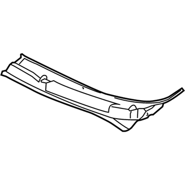 Pontiac 96476580 Cowl Grille