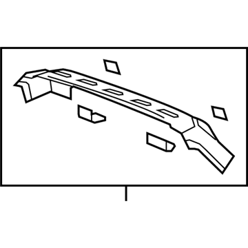 GM 25835478 Upper Frame, Rear