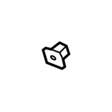 Saturn 11571160 Upper Center Pillar Trim Nut