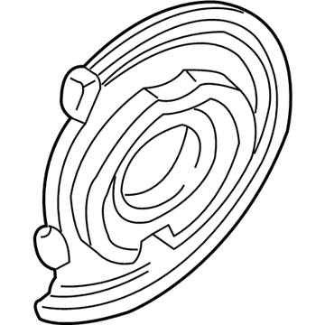 GM 89026786 Backing Plate