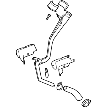 Buick Fuel Filler Hose - 22944785