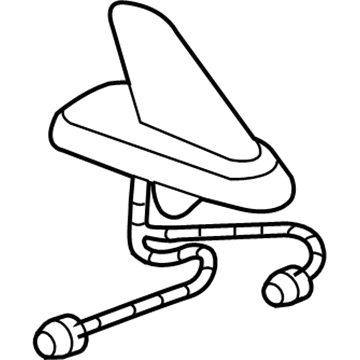 Cadillac 25815079 Antenna Assembly