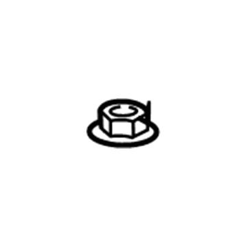 Chevy 89044634 Wiper Arm Nut