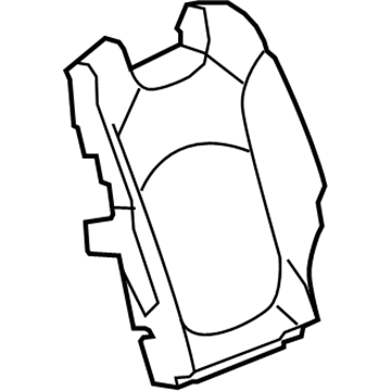 GMC 15899651 Seat Back Pad