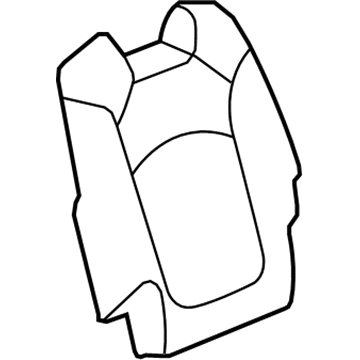 GMC 15900789 Seat Back Cover