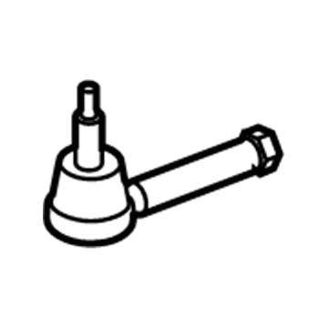 Pontiac 15840473 Outer Tie Rod
