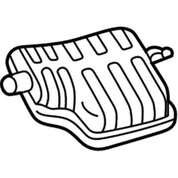 Cadillac Seville Muffler - 25670398