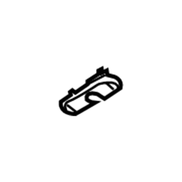 GM 25984569 Sunvisor Cover, Gray; Titanium