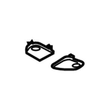 GM 22691362 Map Lamp Lens, Passenger Side