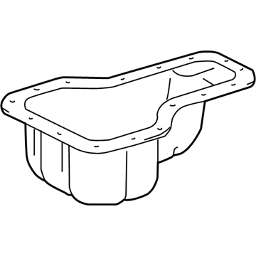 Chevy Prizm Oil Pan - 94858984