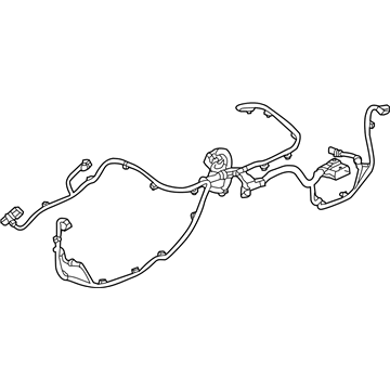 Buick Chassis Wiring Harness Connector - 39133848