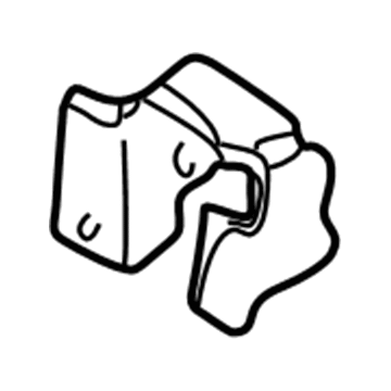 Pontiac 22595725 Impact Bar Bracket