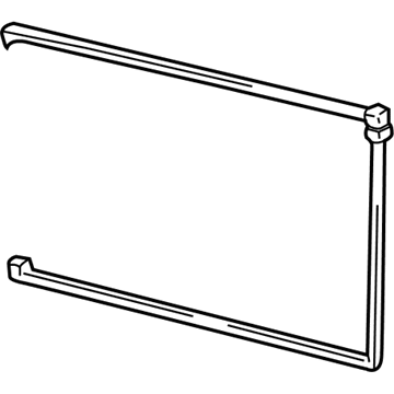 Chevy Astro Weather Strip - 15047000