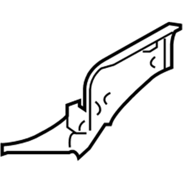 GM 19183842 Front Panel, Inner Driver Side