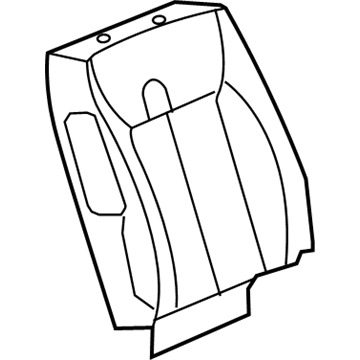Cadillac 25984385 Seat Back Cover