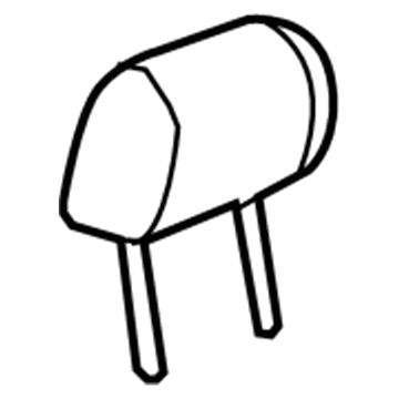 Cadillac 25833870 Headrest