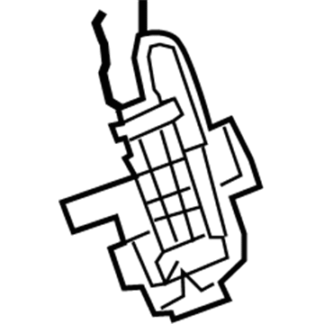 Cadillac 20928380 Lumbar Adjuster