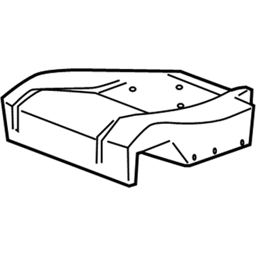Saturn 96839480 Seat Cushion Pad