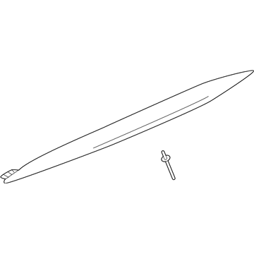 Chevy 84113135 Rocker Molding