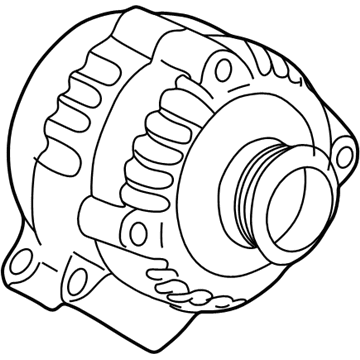 Pontiac Alternator - 19244796