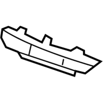 GM 15801407 Upper Molding