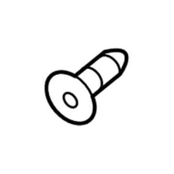 Chevy 11547280 Front Molding Bolt