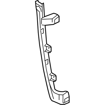 GM 22987633 Rear Guide, Front Driver Side
