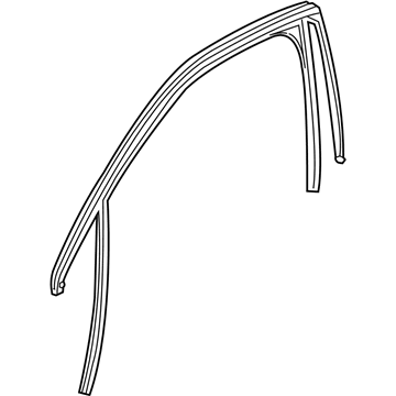 Chevy Malibu Weather Strip - 84156050