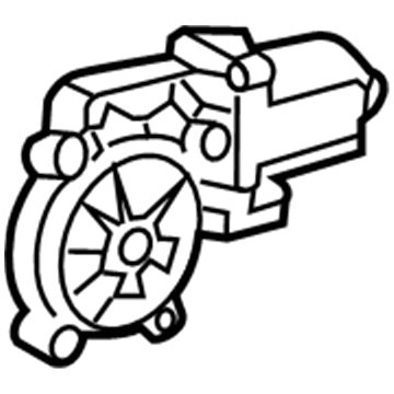 GMC Window Motor - 84198841