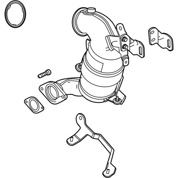Chevy Trailblazer Catalytic Converter - 55515139