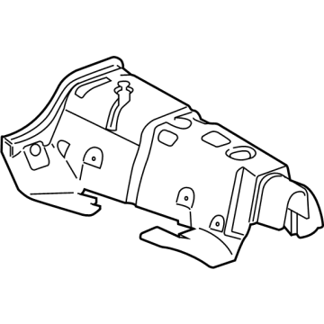 GM 84135602 Lower Insulator, Front