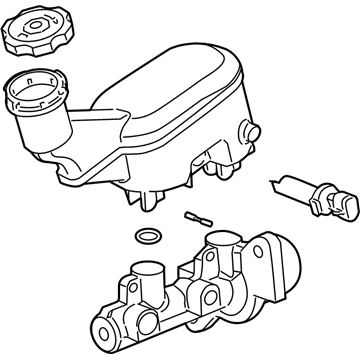 Chevy Cobalt Brake Master Cylinder - 20836832