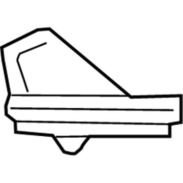 GM 84025724 Tail Lamp Assembly Seal, Rear Driver Side
