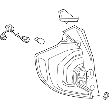 GMC Tail Light - 84903103