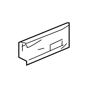 GM 42644296 Rocker Reinforcement Ext, Driver Side