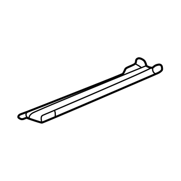GM 42651221 Rear Plate, Passenger Side