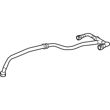 Chevy Crankcase Breather Hose - 25202897