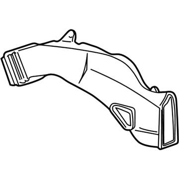 GM 84956110 Heat Duct, Rear