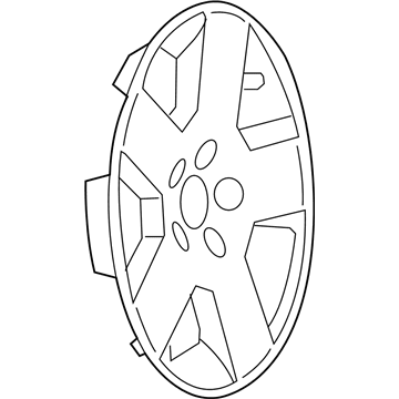 Chevy Wheel Cover - 9596923