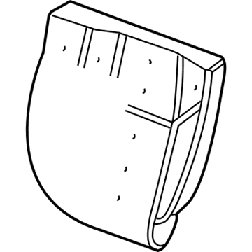 Chevy 15239847 Seat Back Pad