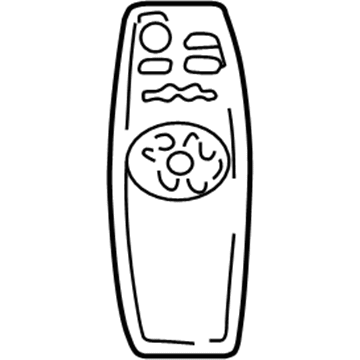 Pontiac 88897313 Remote Control