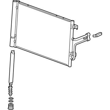 Cadillac CT4 A/C Condenser - 84908875
