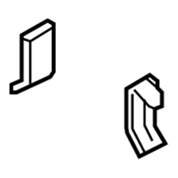 GM 96537600 Reinforcement Beam Bracket