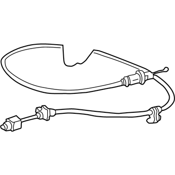Pontiac Throttle Cable - 25731925