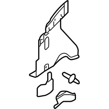GM 15283174 Front Panel, Inner Passenger Side