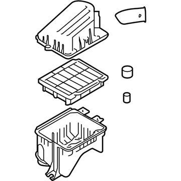 Chevy Aveo5 Air Filter - 96814238