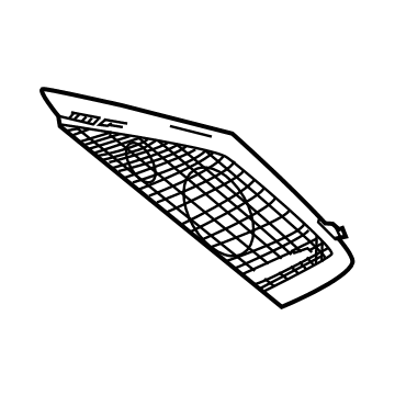 GM 84743357 Speaker Grille, Front Upper Driver Side