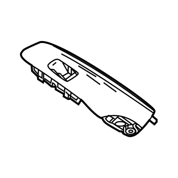 GM 84732851 Switch Panel, Driver Side